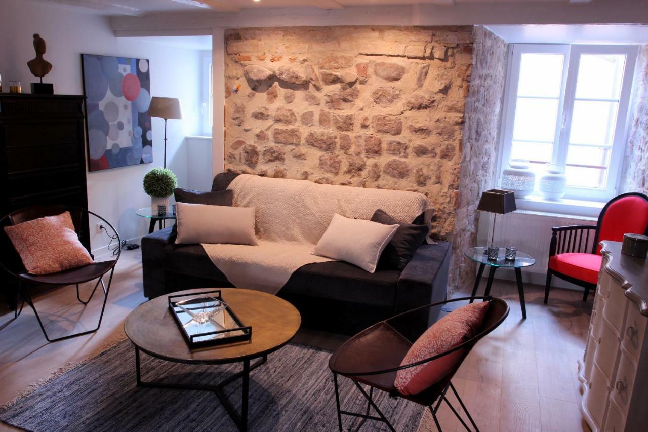 La Cour Sainte Agnes Apartment โอแบร์เน ภายนอก รูปภาพ