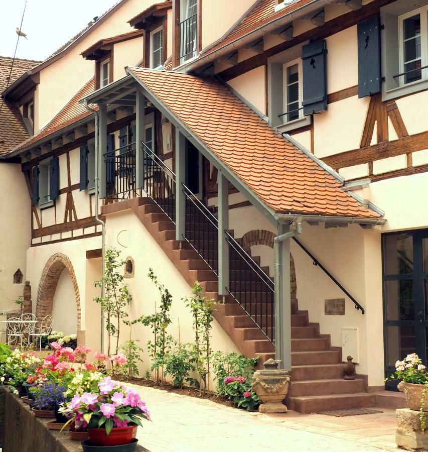 La Cour Sainte Agnes Apartment โอแบร์เน ภายนอก รูปภาพ