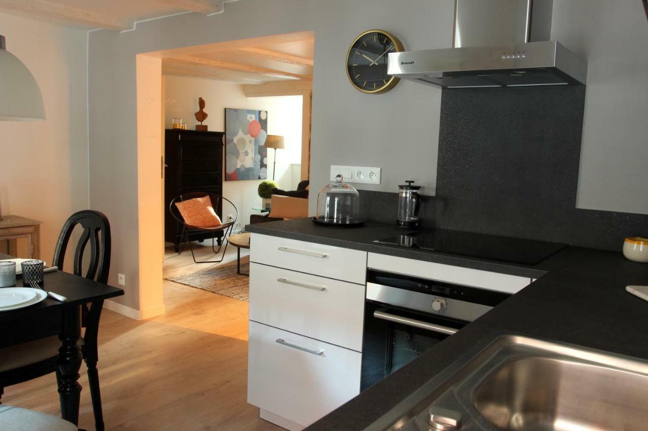 La Cour Sainte Agnes Apartment โอแบร์เน ภายนอก รูปภาพ